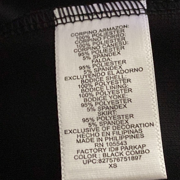 Narciso Rodriguez for DesigNation Black & Gold Sequin Faux-Wrap Dress size XS - Picture 9 of 9